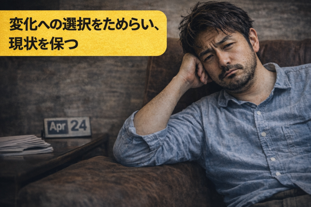 脱毛を迷い続ける男性が変化を恐れて動けない心理